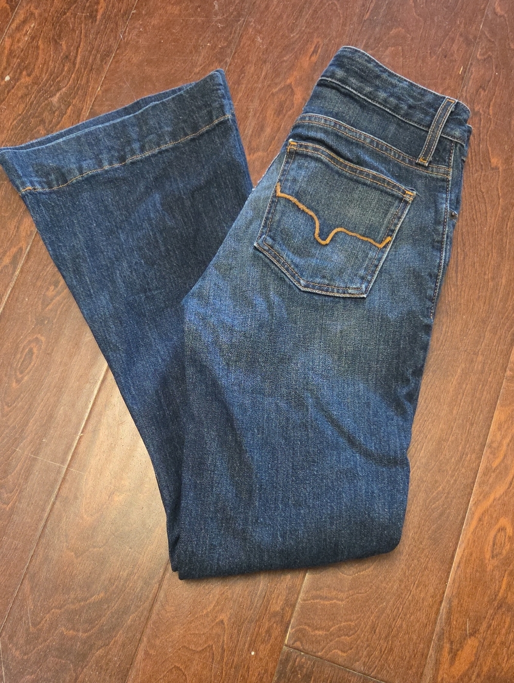 Kimes Ranch Dark Wash Wide Leg Jeans